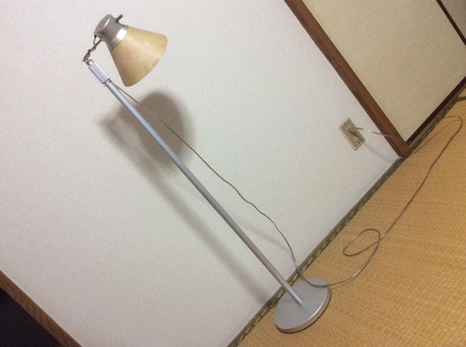 無印良品 フロアライト ルームライト スタンドライト 高さ調整可能 あぴちゃん 東伏見の照明器具の中古あげます 譲ります ジモティーで不用品の処分