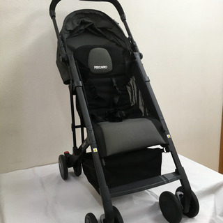 RECARO i-workベビーカー 黒 クリーニング済