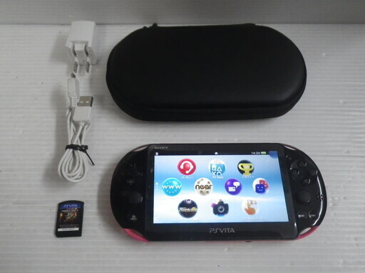 PlayStation Vita Wi-Fiモデル ピンク/ブラック PCH-2000