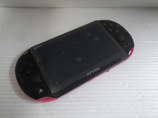 PlayStation Vita Wi-Fiモデル ピンク/ブラック PCH-2000 - PSP、PS Vita 