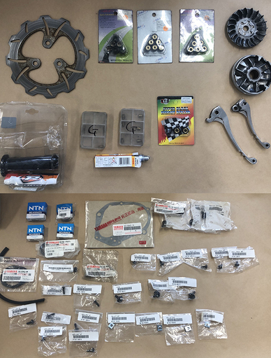 希少2スト ヤマハ グランドアクシス100（YA100/5FA1（SB01J））