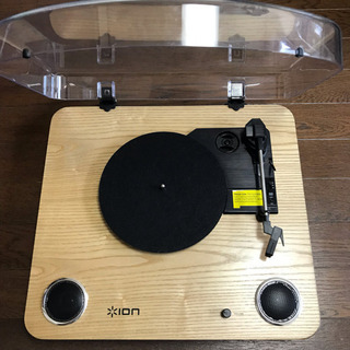 ION Audio Max LP レコードプレーヤー USB端子...