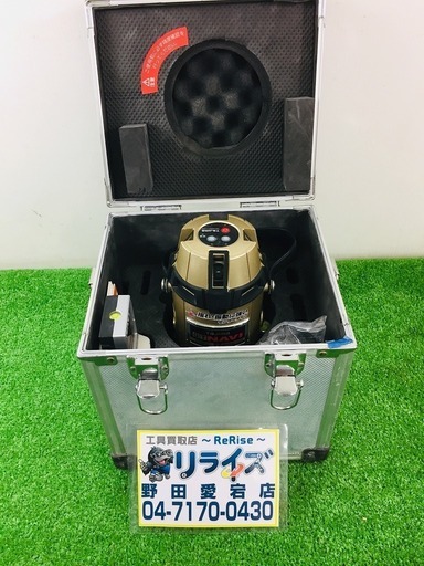 タジマ NAVI(追尾)高輝度センサー墨出し器 フルライン 【乾電池タイプ】 GT8ZS-NI 【リライズ野田愛宕店】【店頭取引限定】【中古品】1点限り早い者勝ち！