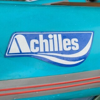 H　Achilles　アキレス　ゴム　ボート　船　G72