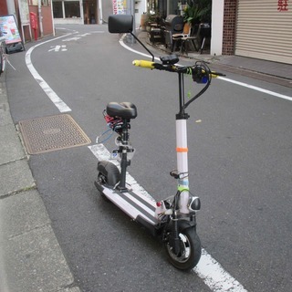 中国製電動バイク　公道も一応走行しています