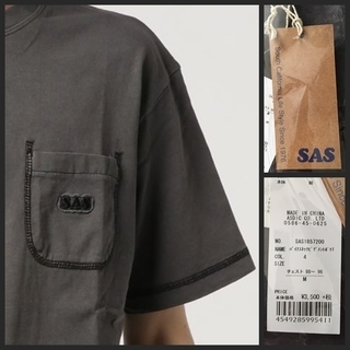 KRIFF MAYER　SAS　USEDの風合いTシャツ 【新品】