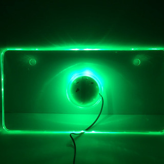 【ネット決済】LEDアクリルプレート(グリーン&レッド)