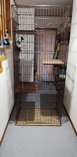 キャットゲージ　３段　中古
