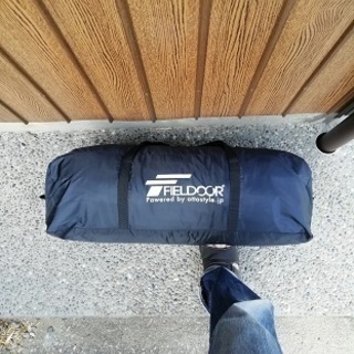 テント フィールドキャンプドーム300と銀マットのセット（1度だけ使用）