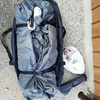 テント フィールドキャンプドーム300と銀マットのセット（1度だけ使用）