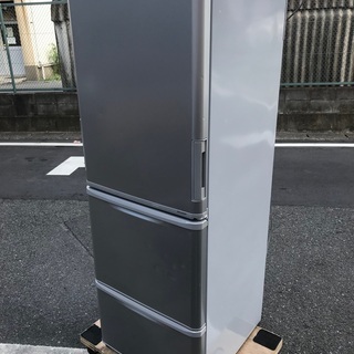 SHARP☆冷蔵庫 3ドア 350リットル☆2014年製 凹みあ...