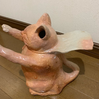 猫の置物 オブジェ 焼物 猫 ねこ ネコ