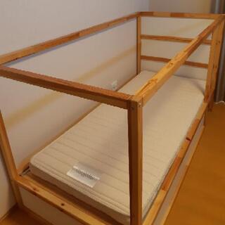 子供用ベッド フランスベッド製マットレス(2万円で購入)付き IKEA 