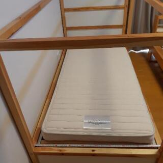 子供用ベッド フランスベッド製マットレス(2万円で購入)付き IKEA 