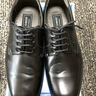 セダークレスト革靴黒25.5美品