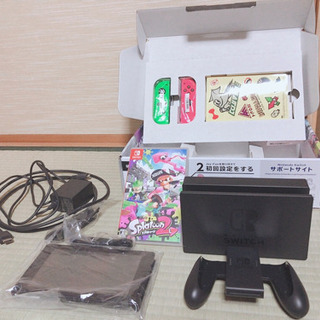 任天堂switch本体、大乱闘スマッシュブラザーズ スプラトゥーン2 任天堂Switch スプラトゥーン2本体同梱版 大乱闘スマッシュブラザーズ