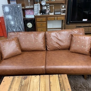 【トレファク南浦和店】シギヤマ家具　2人掛けソファー