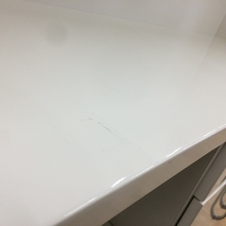 白色のニトリのレンジボードです！