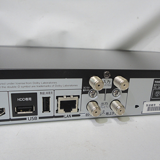 東芝 レグザ ブルーレイディスクレコーダー 2チューナー DBR