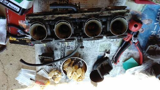 GSX400Sカタナ　レストアベース　部品取り GSX400Sカタナ レストアベース 部品取り