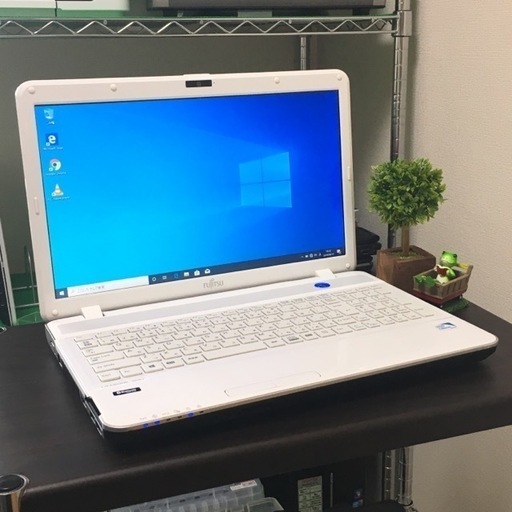 富士通 ノートパソコン メモリ4GB HDD320GB Windows10 Bluetooth