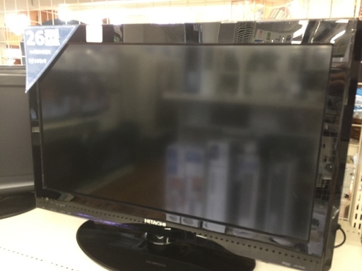 安心の6ヶ月保証つき【トレジャーファクトリー入間店】HITACHI 26インチ 液晶テレビのご紹介！