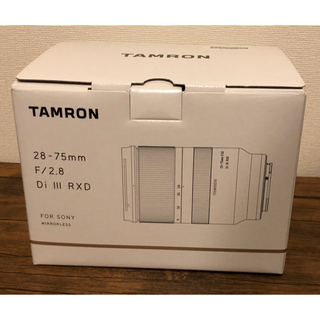 タムロン 28-75 rxd レンズ
