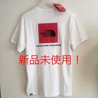【新品未使用】ノースフェイス ロゴボックス Tシャツ  ホワイト...