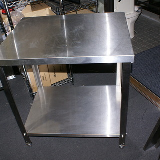 飲食店用ステンレス作業台(75×60×80cm)