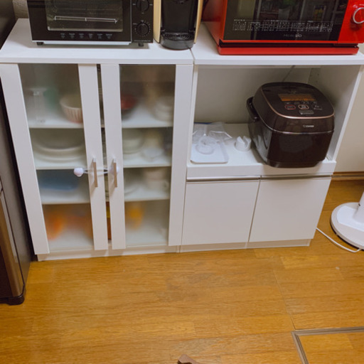 ニトリ キッチンカウンター 食器棚