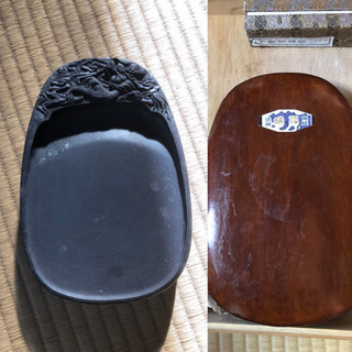 端渓硯 硯 ３つ 中国墨 唐墨 セット 書道 