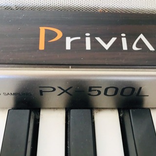 カシオ CASIO PX-500L Privia プリヴィア 電子ピアノ 2007年製
