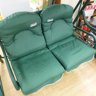Coleman ガーデンスウィング 170-5754 二人用ブランコ 室内でのみ使用品！コールマン ☆ PayPay(ペイペイ)決済可能 ☆ 札幌市 清田区 平岡
