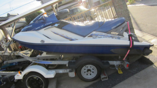ジェットスキー マリンジェット シードゥー SEA DOO GTX 4TEC 4スト 検H33/9 H36/6トレーラー付 可