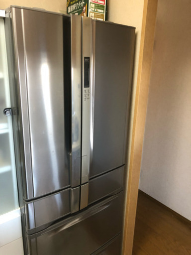 TOSHIBA 大容量422L 冷蔵庫６ドア（2007年製）