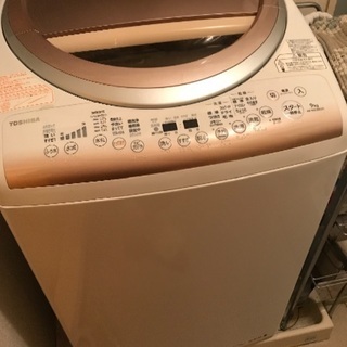東芝大型洗濯乾燥機MAGIC DRUM (ピンク)