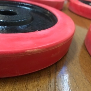 ダンベル 30kg×2セット ラバーにやや傷みあり