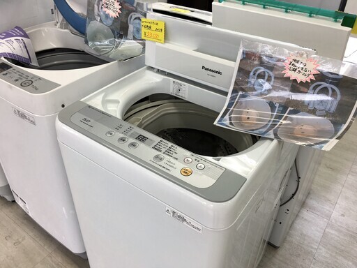 パナソニック5.0K洗濯機2017年製