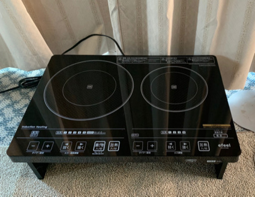 IHクッキングヒーター 2つ口 EIH1470V
