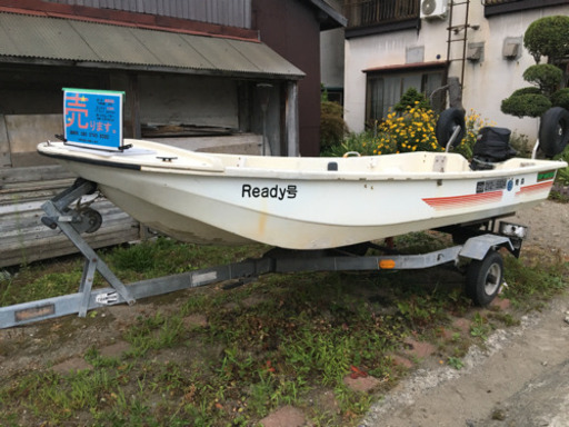 値下げしました 2馬力 ハンターボート300売ります