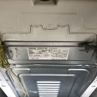 保証付き 東芝 洗濯機 AW-60GM リサイクルショップウルカウ 高津