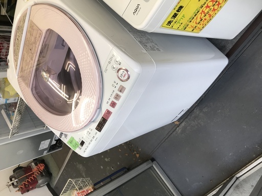 保証付き　シャープ　洗濯乾燥機　ES-TX8A-P リサイクルショップウルカウ　高津