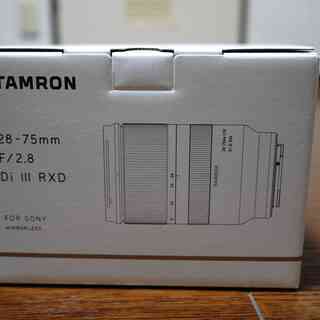 TAMRON 28-75mm F2.8 DiIII RXD 新品未開封