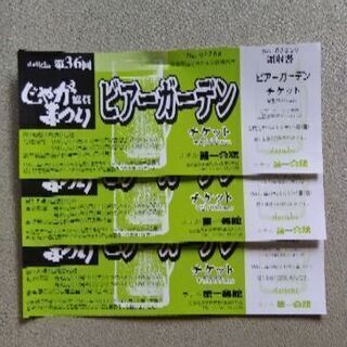 倶知安第一会館ビアガーデンチケット3枚(9000円分)