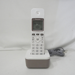 パイオニア TF-EK36-W デジタルコードレス電話増設子機 ...