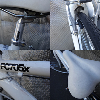 ☆札幌市内限定☆ クロスバイク NOGARD FC705x ホワイト 引取歓迎 ☆札幌市内限定☆ クロスバイク NOGARD FC705x ホワイト 引取歓迎