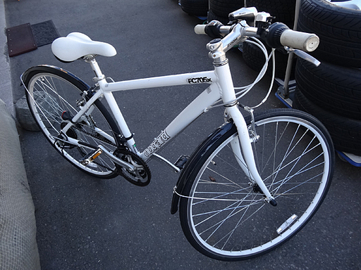 nogard クロスバイク ホワイト 自転車 FC705x