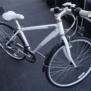 ☆札幌市内限定☆ クロスバイク NOGARD FC705x ホワイト 引取歓迎