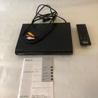 SONY DVD プレーヤー DVP-SR20 中古動作品 20...