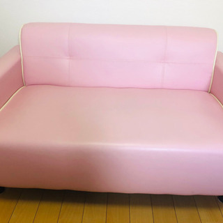 【取引中】ピンクの可愛いソファー♡